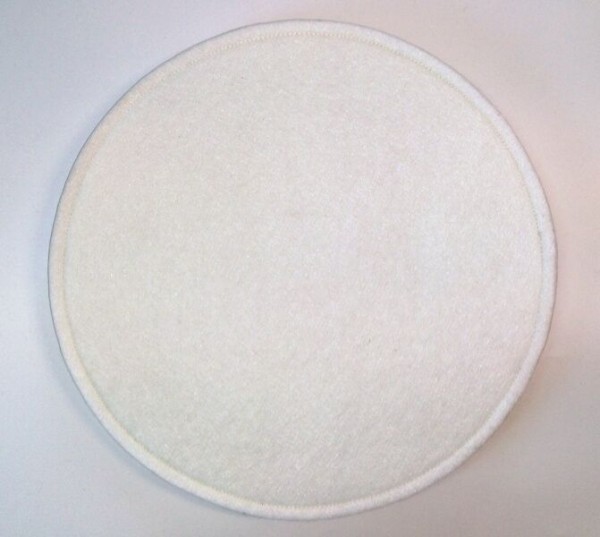 Rundes Sitzkissen "einfach" aus ECO-Filz in Ihren Wunschfarben