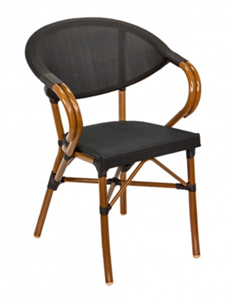 Marino Dark Black Textiline