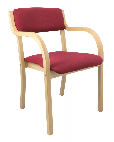 Konferenz & Besucherstuhl "WEIMAR" mit Armlehne