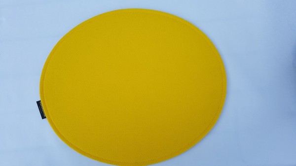 Rundes Sitzkissen "doppelt" aus ECO-Filz in Ihren Wunschfarben